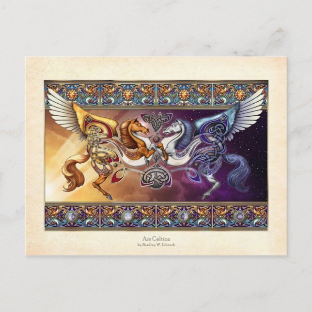 Carte postale Sun Horse, Moon Horse (Devant)