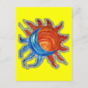 Carte Postale Sun N Moon