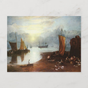 Carte Postale Sun Rising Through Vapor Fishermen, J.M.W. Turner