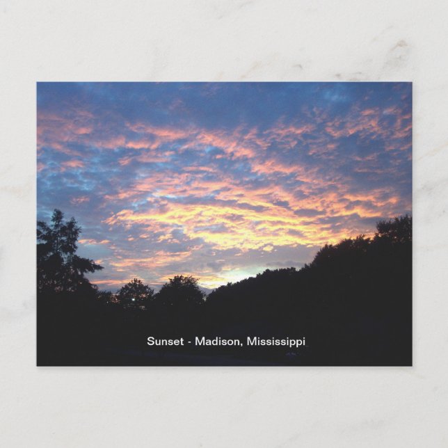 Carte Postale Sun Set (Devant)