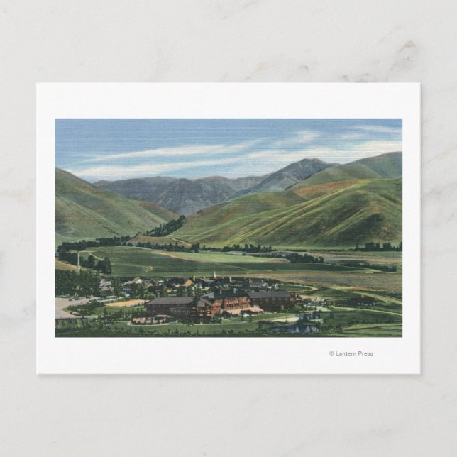 Carte Postale Sun Valley, IDSummer Scene of Sun Valley Lodge (Devant)
