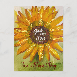 Carte postale Sunflower