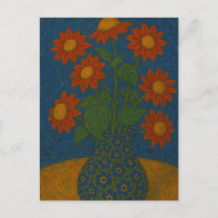 Carte postale Sunflower mexicaine