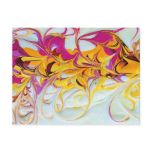 Carte postale Sunny Swirls