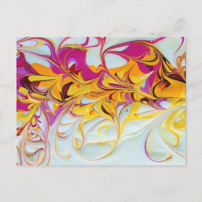 Carte postale Sunny Swirls (Devant)