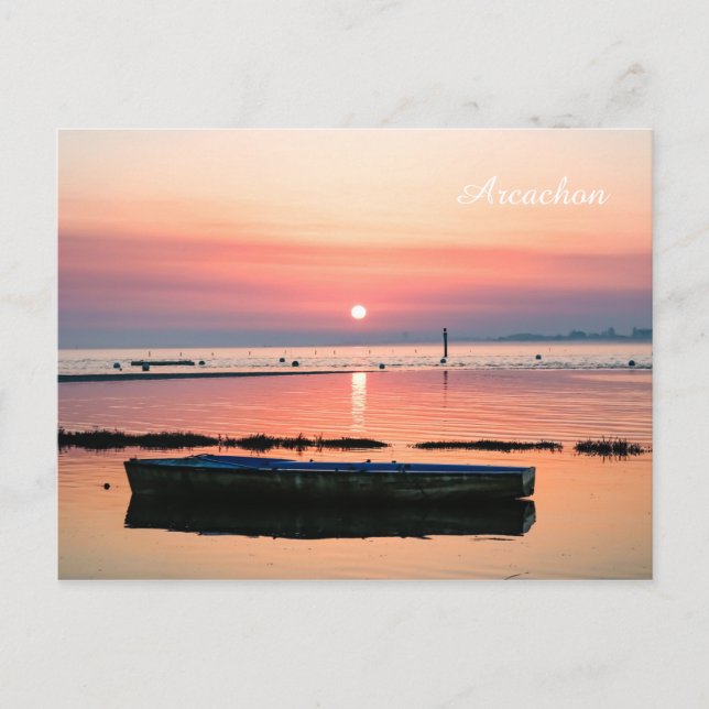 Carte Postale Sunrise Arcachon (Devant)