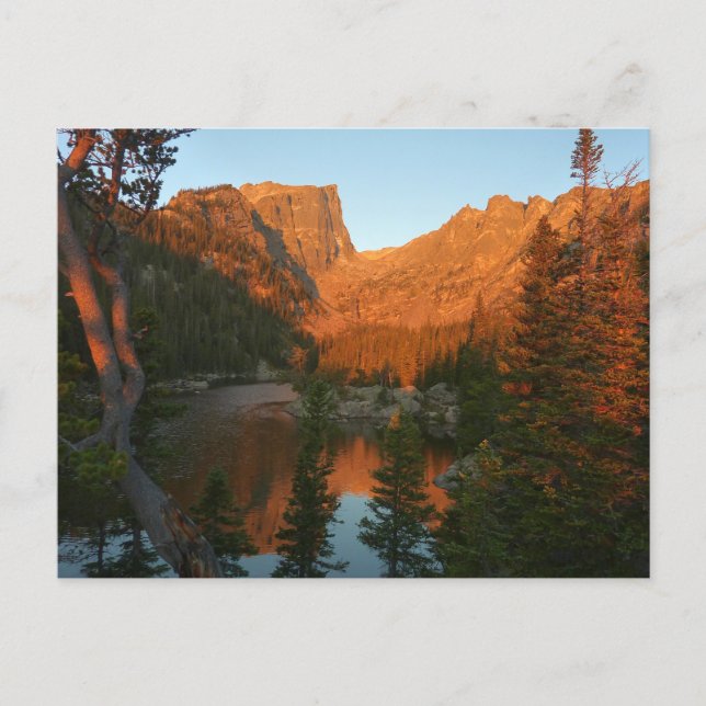 Carte Postale Sunrise at Dream Lake II (Devant)