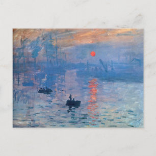 Carte Postale Sunrise - Claude Monet