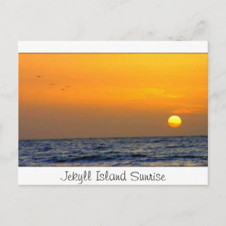 Carte Postale Sunrise de Jekyll Island