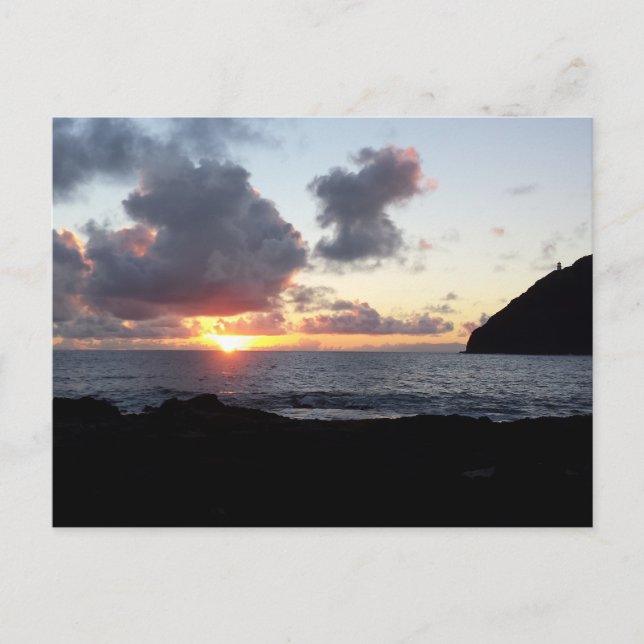 Carte Postale Sunrise De Makapuu Beach (Devant)