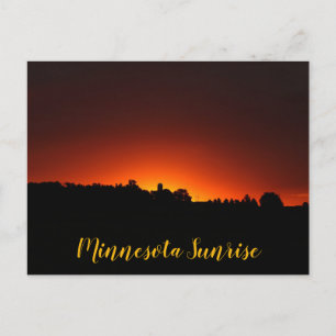 Carte postale Sunrise du Minnesota