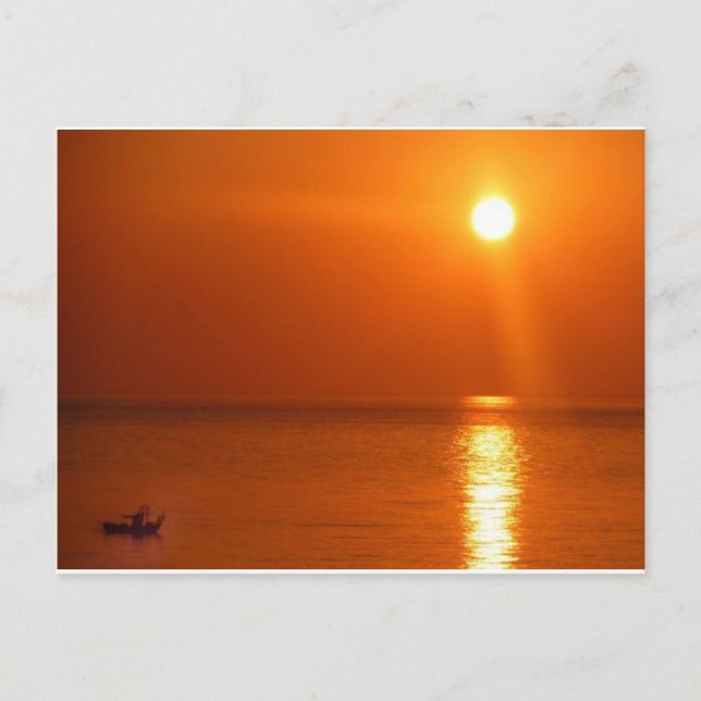 Carte Postale Sunrise espagnole (Devant)