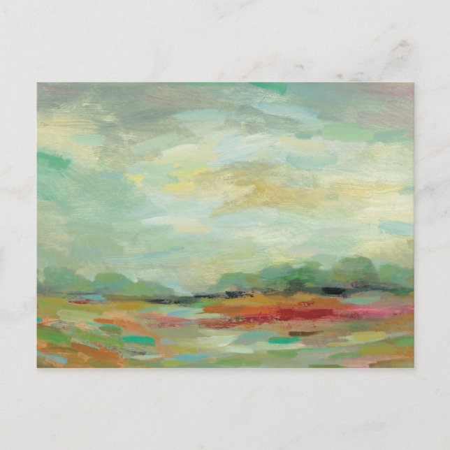 Carte Postale Sunrise Field Abstract | Silvia (Devant)