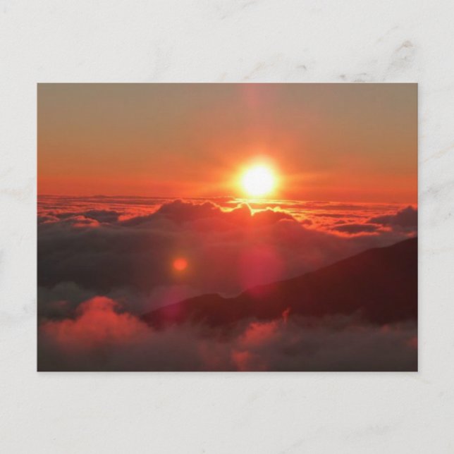 Carte Postale Sunrise Haleakala (Devant)
