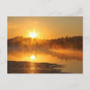 Carte postale Sunrise Lake Reflection