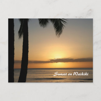 Carte postale Sunset