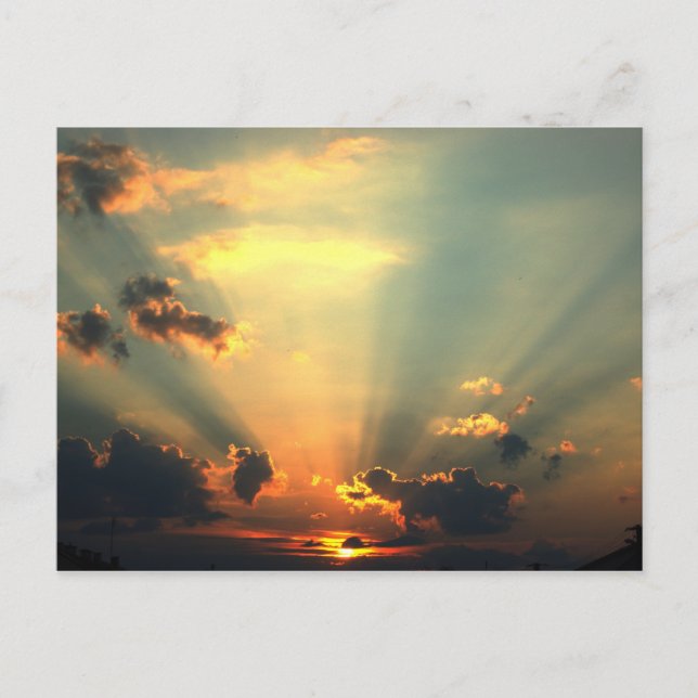 Carte postale Sunset (Devant)