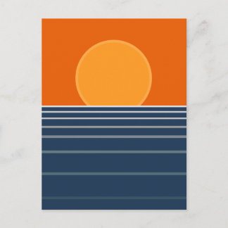Carte Postale Sunset 