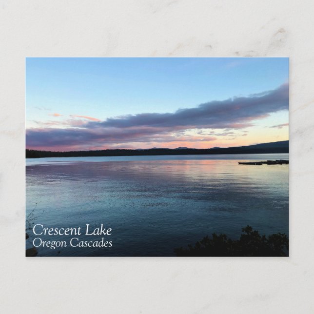 Carte Postale Sunset at Crescent (Devant)