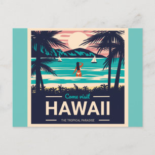 Carte Postale Sunset Beach Hawaii