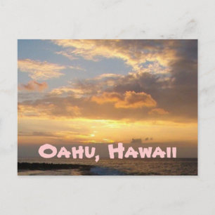 Carte Postale Sunset Beach, Oahu