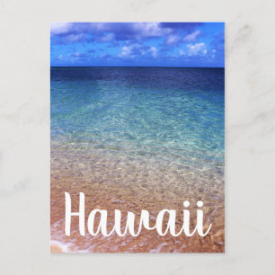 Carte Postale Sunset Beach sur Oahu Hawaii