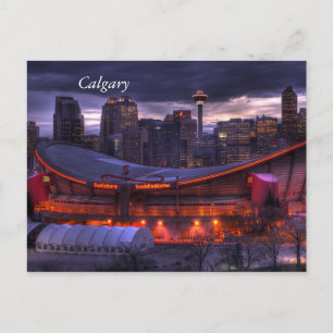 Carte postale Sunset Calgary Downtown