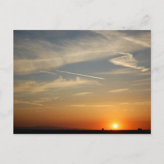 Carte postale Sunset California