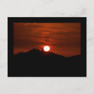 Carte postale Sunset California