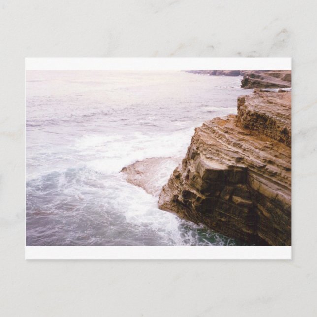 Carte Postale Sunset Cliff San Diego (Devant)