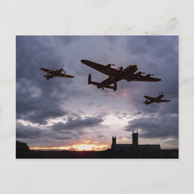 Carte Postale Sunset commémoratif (Devant)