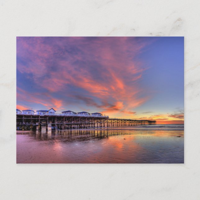 Carte Postale Sunset Crystal (Devant)
