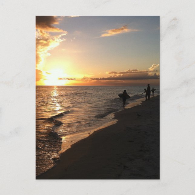 Carte postale Sunset Fun Beach (Devant)