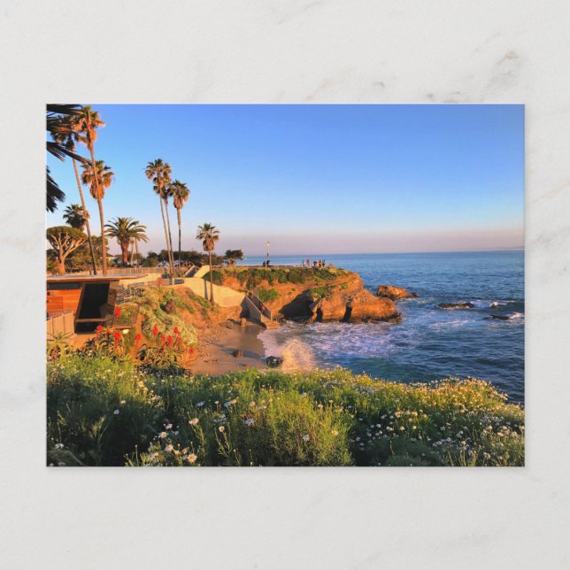 Carte Postale Sunset in San Diego (Devant)