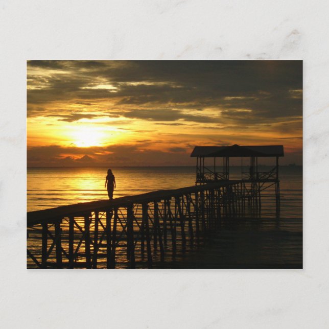 Carte postale Sunset Jetty (Devant)