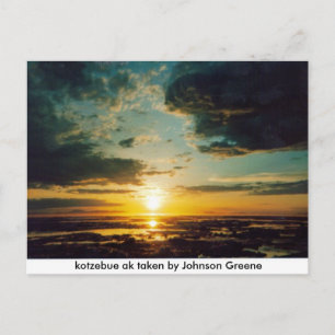Carte Postale SUNSET KOTZ jg, kotzebue ak prise par Johnson Gr..