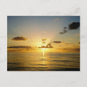 Carte Postale Sunset North of Bermuda