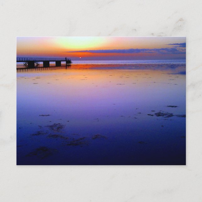 Carte Postale Sunset romantique (Devant)