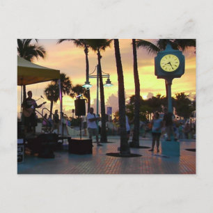 Carte postale Sunset - Times Carré Fort Myers Beac