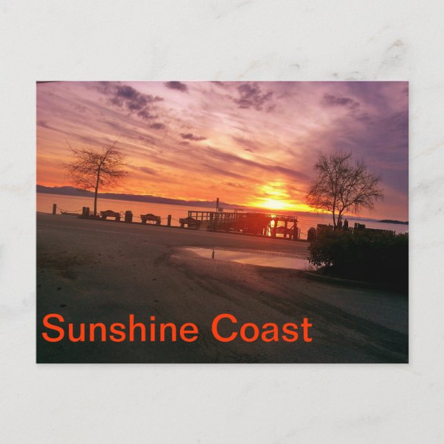 Carte postale Sunshine Coast (Devant)