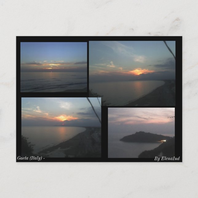 Carte postale Sunshine Gaeta (Italie) (Devant)