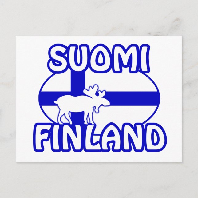 Carte postale Suomi Finlande (Devant)