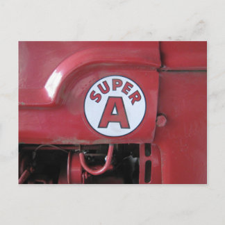 Carte Postale Super A Tractor Détail