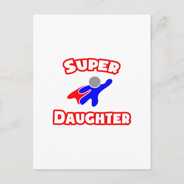 Carte Postale Super Daughter (Devant)