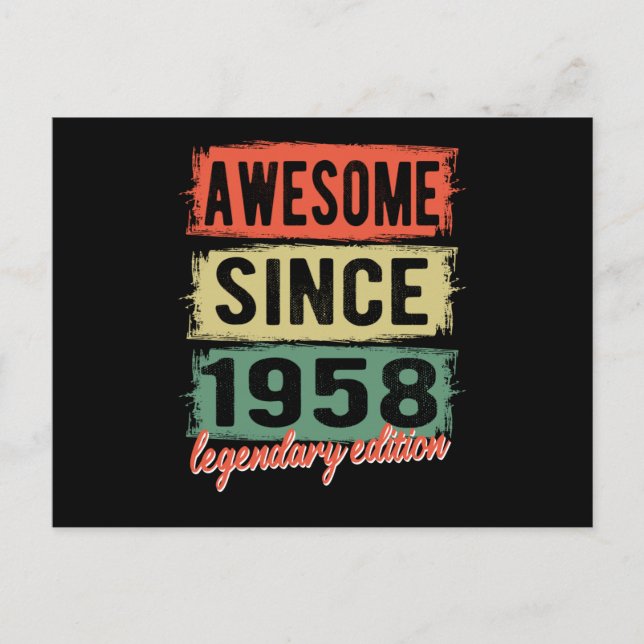 Carte Postale Super depuis 1958 (Devant)