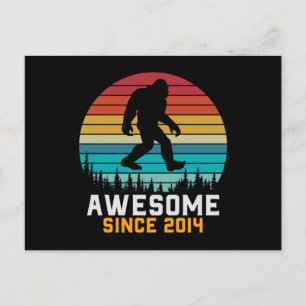 Carte Postale Super depuis 2014   Anniversaire Bigfoot Retro