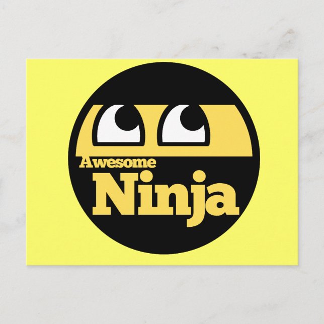 Carte Postale Super Ninja (Devant)