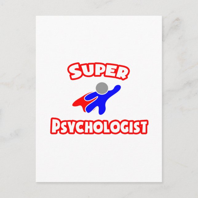 Carte Postale Super psychologue (Devant)