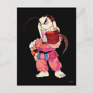 Carte Postale Super Puzzle Fighter II Turbo Dan