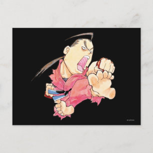 Carte Postale Super Puzzle Fighter II Turbo Dan 2